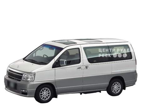 Ниссан Elgrand 1, рестайлинг Минивэн